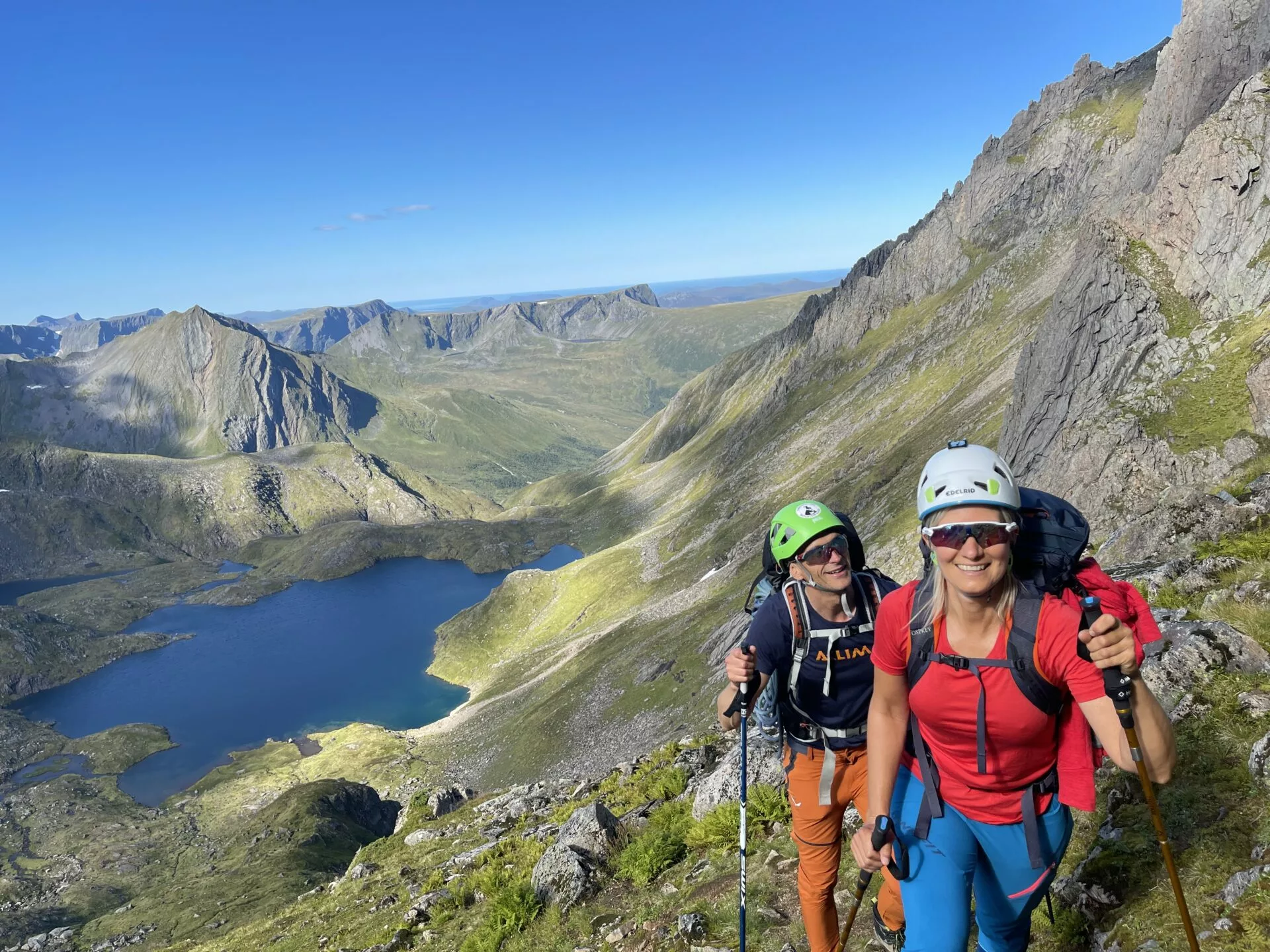 Anette og Christian på tur